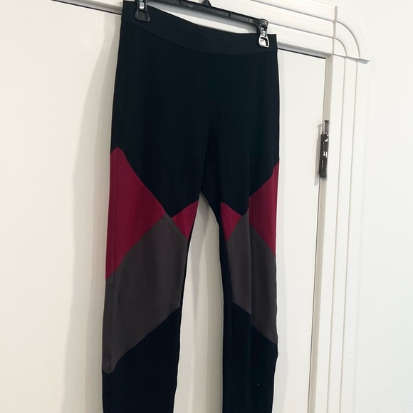 BCBG MAXAZRIA Jude colorblock leggings S - Picture 2 of 8